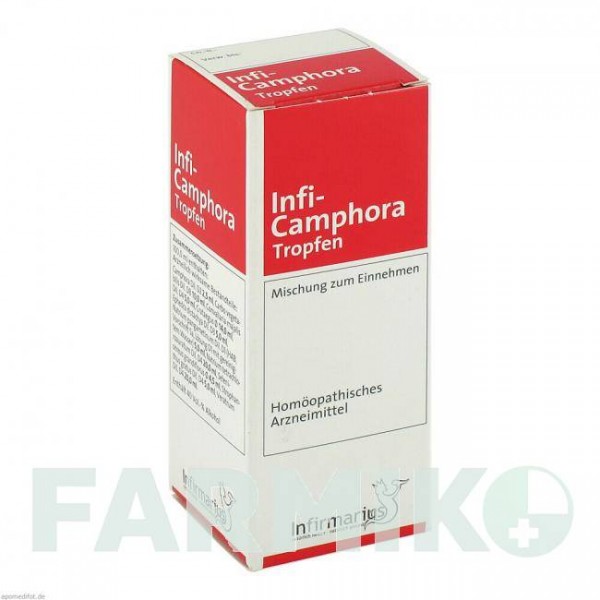 ИНФИ КАМФОРА (INFI CAMPHORA) капли 50 мл - Гомеопатия INFIRMARIUS