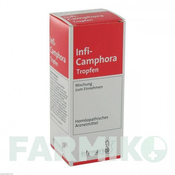 ІНФІ КАМФОРА (INFI CAMPHORA) краплі 100 мл - Гомеопатія INFIRMARIUS