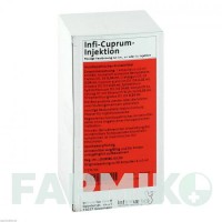 ИНФИ КУПРУМ (INFI CUPRUM) раствор для инъекций 50x2 мл - Гомеопатия INFIRMARIUS