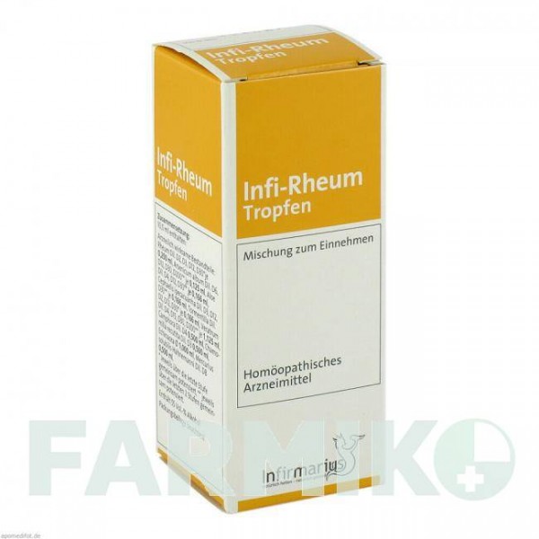 ІНФІ РЕУМ (INFI RHEUM) краплі 50 мл - Гомеопатія INFIRMARIUS