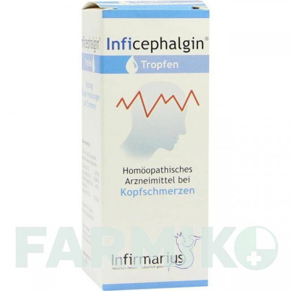 ІНФІЦЕФАЛГІН (INFICEPHALGIN) краплі 50 мл - Гомеопатія INFIRMARIUS
