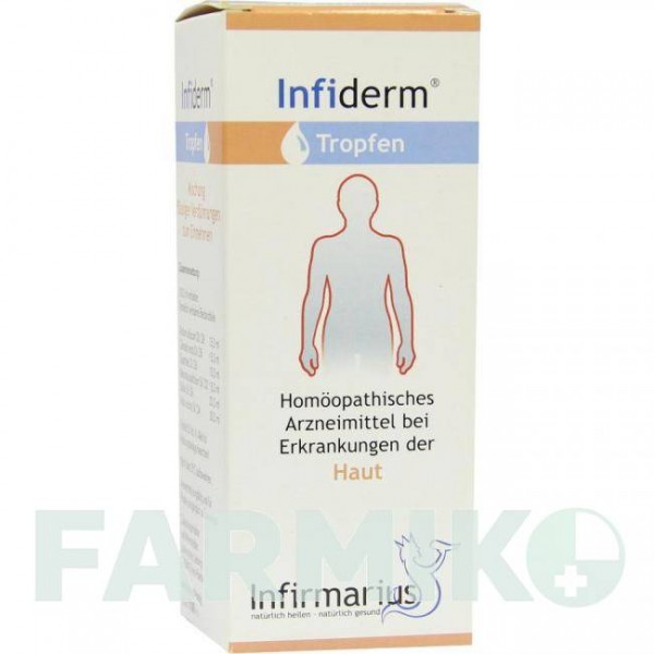 ІНФІДЕРМ (INFIDERM) краплі 100 мл - Гомеопатія INFIRMARIUS