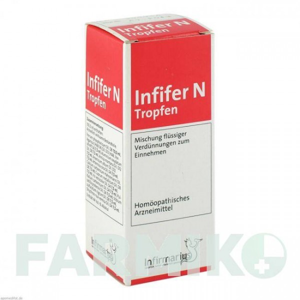ИНФИФЕР (INFIFER) капли 50 мл - Гомеопатия INFIRMARIUS