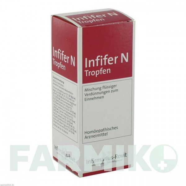 ИНФИФЕР (INFIFER) капли 100 мл - Гомеопатия INFIRMARIUS