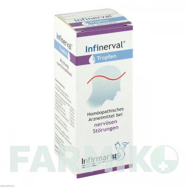 ИНФИНЕРВАЛ (INFINERVAL) капли 50 мл - Гомеопатия INFIRMARIUS