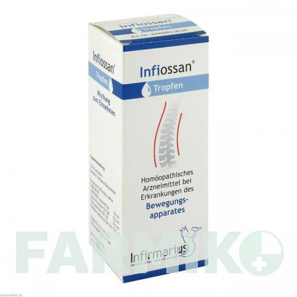 ИНФИОССАН (INFIOSSAN) капли 100 мл - Гомеопатия INFIRMARIUS