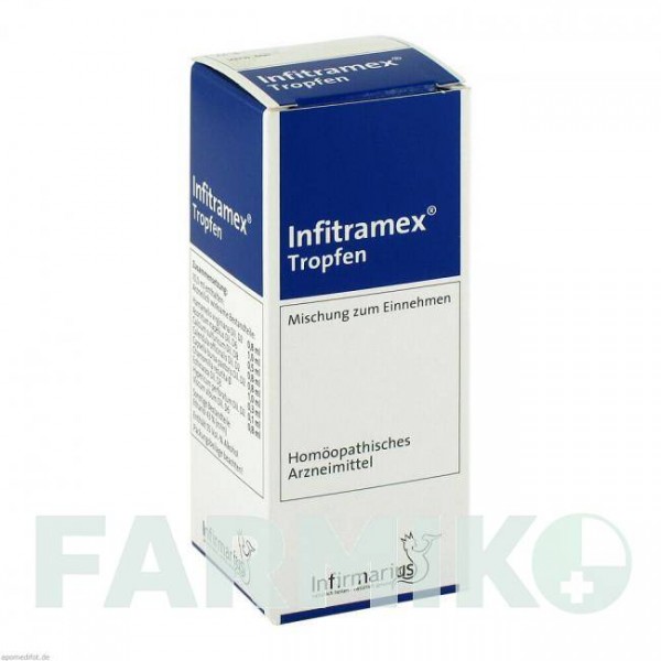 ИНФИТРАМЕКС (INFITRAMEX) капли 50 мл - Гомеопатия INFIRMARIUS