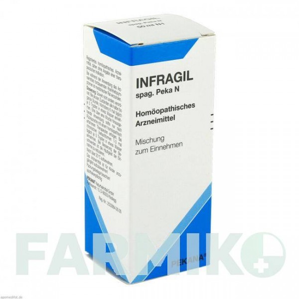 ИНФРАГИЛ (INFRAGIL) капли 50 мл - Гомеопатия PEKANA NATURHEILMITTEL
