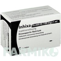 ІНХІКСА (INHIXA) 10000 МО 100 мг/1 мл розчин 12 шт - Еноксапарин TECHDOW PHARMA