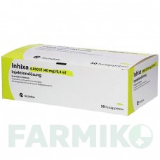 ІНХІКСА (INHIXA) 4000 МО 40 мг/0,4 мл розчин 50 шт - Еноксапарин EMRA-MED
