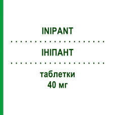 ИНИПАНТ (INIPANT) 40 мг таблетки 28 шт - Пантопразол SO.SE.PHARM