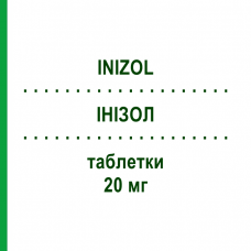 ИНИЗОЛ (INIZOL) 20 мг таблетки 14 шт - Пантопразол S.F.GROUP