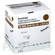 ИННОХЕП (INNOHEP) 12000 МЕ/0,6 мл раствор 30 шт - Тинзапарин LEO PHARMA