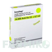 ІННОХЕП (INNOHEP) 14000 МО/0,7 мл розчин 10 шт - Тинзапарин LEO PHARMA