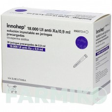 ІННОХЕП (INNOHEP) 18000 МО/0,9 мл розчин 10x0,9 мл - Тинзапарин CC PHARMA