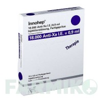 ІННОХЕП (INNOHEP) 18000 МО/0,9 мл розчин 10 шт - Тинзапарин LEO PHARMA