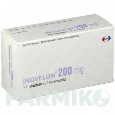ИНОВЕЛОН (INOVELON) 200 мг таблетки 50 шт - Руфинамид EISAI