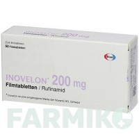 ИНОВЕЛОН (INOVELON) 200 мг таблетки 50 шт - Руфинамид KOHLPHARMA