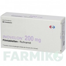 ИНОВЕЛОН (INOVELON) 200 мг таблетки 50 шт - Руфинамид KOHLPHARMA