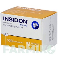 ИНСИДОН (INSIDON) 100 мг таблетки 100 шт - Опипрамол LABORATOIRES JUVISE PHARMACEUTICALS