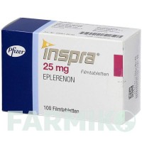ИНСПРА (INSPRA) 25 мг таблетки 100 шт - Эплеренон ABACUS MEDICINE