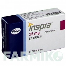 ІНСПРА (INSPRA) 25 мг таблетки 50 шт - Еплеренон BB FARMA