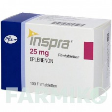 ІНСПРА (INSPRA) 25 мг таблетки 100 шт - Еплеренон BB FARMA