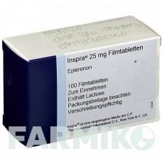 ІНСПРА (INSPRA) 25 мг таблетки 100 шт - Еплеренон CC PHARMA