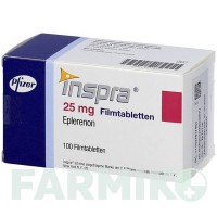 ІНСПРА (INSPRA) 25 мг таблетки 50 шт - Еплеренон DOCPHARM
