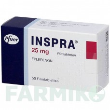 ІНСПРА (INSPRA) 25 мг таблетки 50 шт - Еплеренон ORIFARM