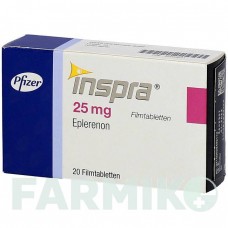 ІНСПРА (INSPRA) 25 мг таблетки 20 шт - Еплеренон VIATRIS