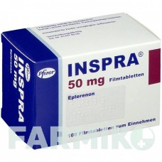 ІНСПРА (INSPRA) 50 мг таблетки 100 шт - Еплеренон ACA MULLER-ADAG PHARMA