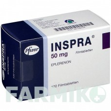 ІНСПРА (INSPRA) 50 мг таблетки 100 шт - Еплеренон ORIFARM