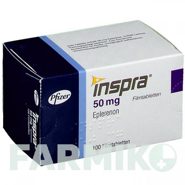 ІНСПРА (INSPRA) 50 мг таблетки 100 шт - Еплеренон VIATRIS