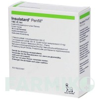 ІНСУЛАТАРД (INSULATARD) 100 МО/мл картриджі 10x3 мл - Інсулін (людський) ACA MULLER-ADAG PHARMA