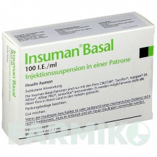 ИНСУМАН (INSUMAN) 100 МЕ/мл суспензия 10x3 мл - Инсулин (человеческий) AXICORP PHARMA