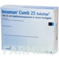 ИНСУМАН (INSUMAN) 100 МЕ/мл суспензия 10x3 мл - Инсулин (человеческий) KOHLPHARMA