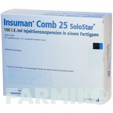 ИНСУМАН (INSUMAN) 100 МЕ/мл суспензия 10x3 мл - Инсулин (человеческий) KOHLPHARMA