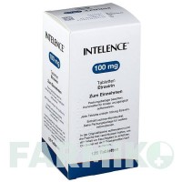 ИНТЕЛЕНС (INTELENCE) 100 мг таблетки 120 шт - Этравирин JANSSEN CILAG