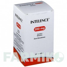 ИНТЕЛЕНС (INTELENCE) 200 мг таблетки 60 шт - Этравирин ABACUS MEDICINE