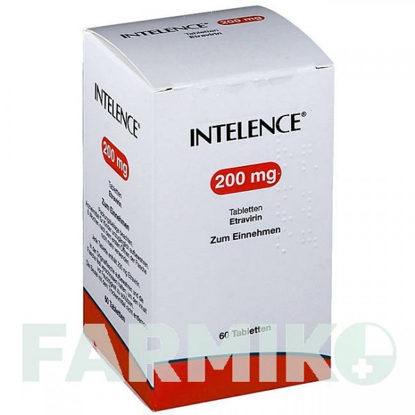 ИНТЕЛЕНС (INTELENCE) 200 мг таблетки 60 шт - Этравирин ABACUS MEDICINE