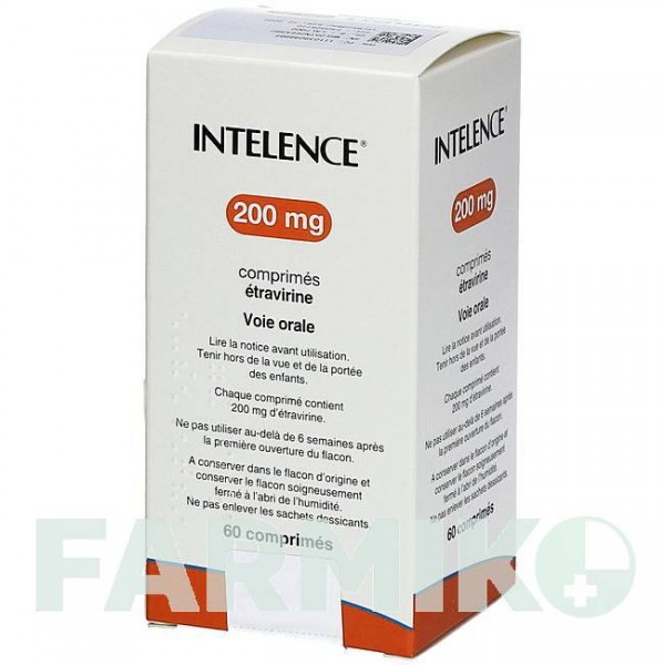ИНТЕЛЕНС (INTELENCE) 200 мг таблетки 60 шт - Этравирин CC PHARMA