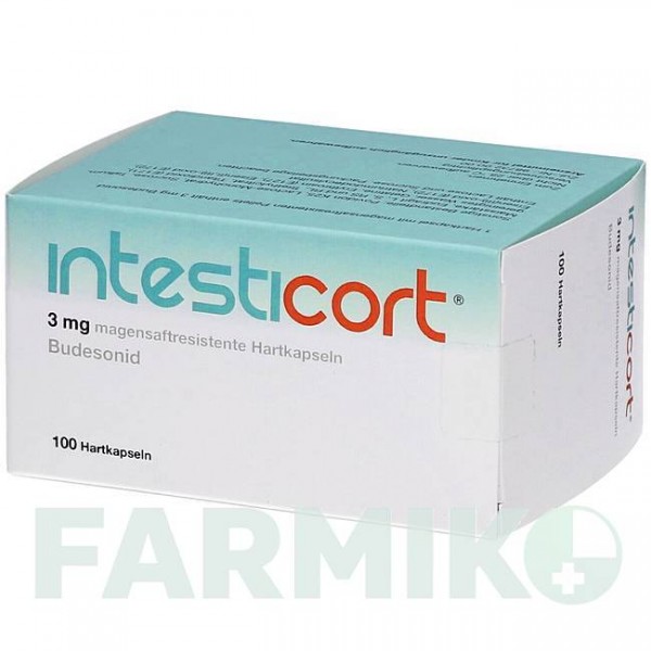 ИНТЕСТИКОРТ (INTESTICORT) 3 мг капсулы 100 шт - Будесонид ORIFARM
