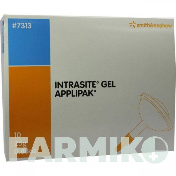 ИНТРАСАЙТ (INTRASITE) гель 10x25 г - Активные вещества SMITH & NEPHEW