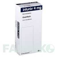 ИНТУНИВ (INTUNIV) 4 мг таблетки 28 шт - Гуанфацин TAKEDA