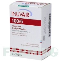 ИНУВАЙР (INUVAIR) 100/6 мкг 120 доз ингалятор 2 шт - Формотерол, Беклометазон EURIMPHARM