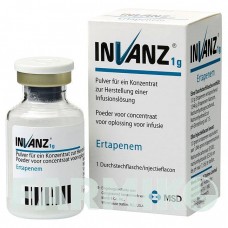 ІНВАНЗ (INVANZ) 1 г порошок 1 шт - Ертапенем INFECTOPHARM