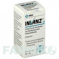 ІНВАНЗ (INVANZ) 1 г порошок 1 шт - Ертапенем KOHLPHARMA