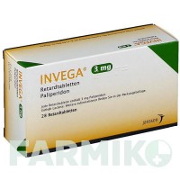 ИНВЕГА (INVEGA) 3 мг таблетки 28 шт - Палиперидон JANSSEN CILAG