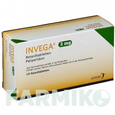 ИНВЕГА (INVEGA) 3 мг таблетки 28 шт - Палиперидон JANSSEN CILAG